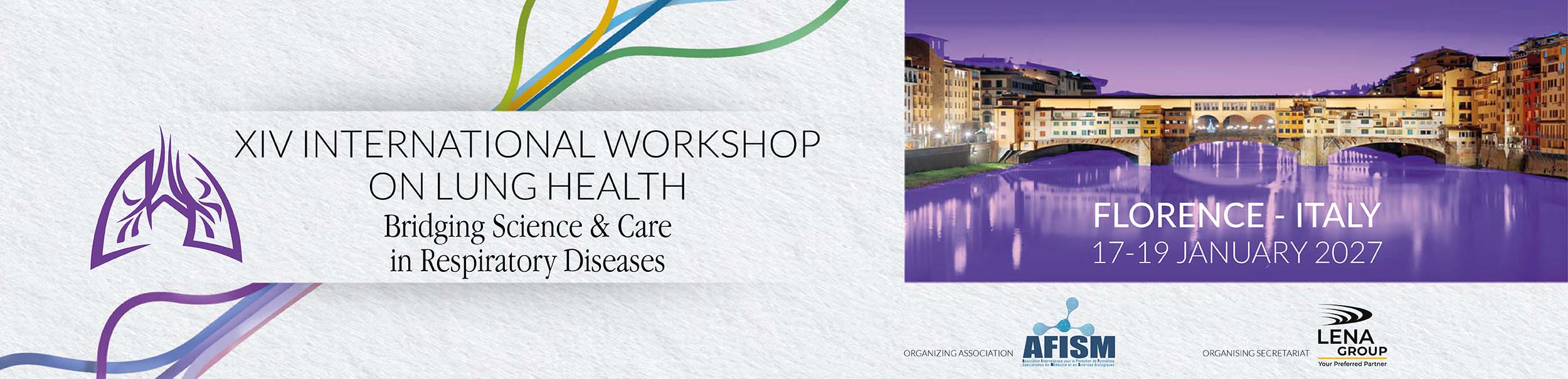 XIV International Workshop on Lung Health, Florence, 17–19 January 2027